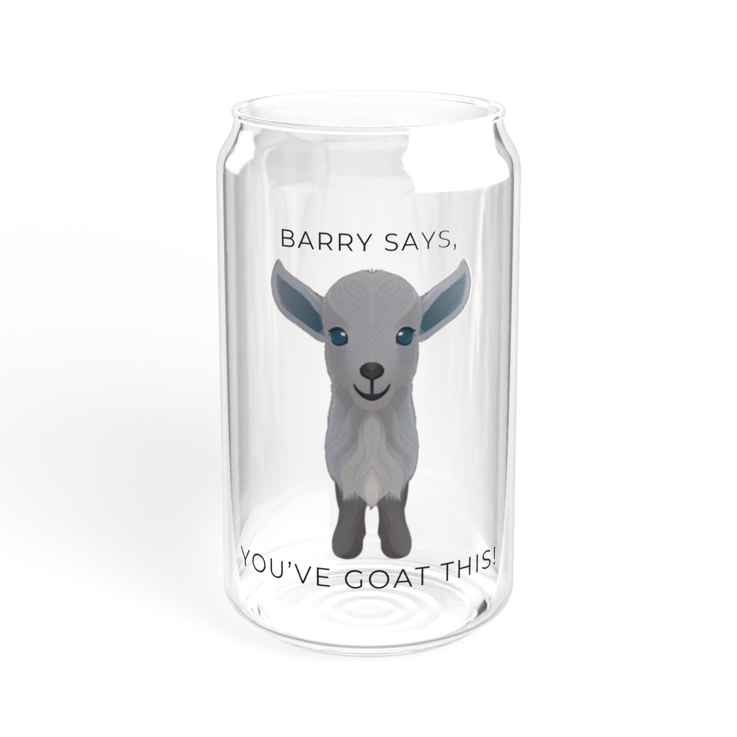 "Barry Says" Sipper Glass, 16oz