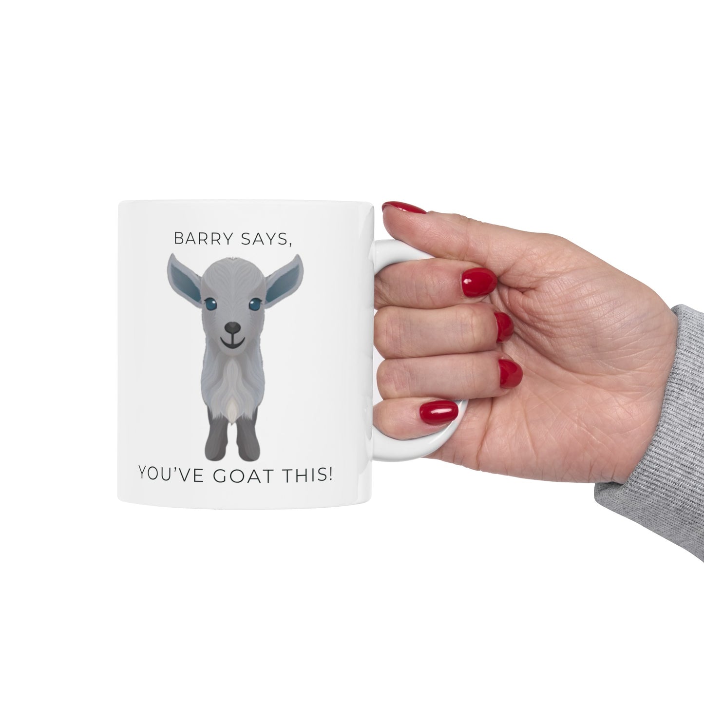 "Barry Says" Ceramic Mug, (11oz)