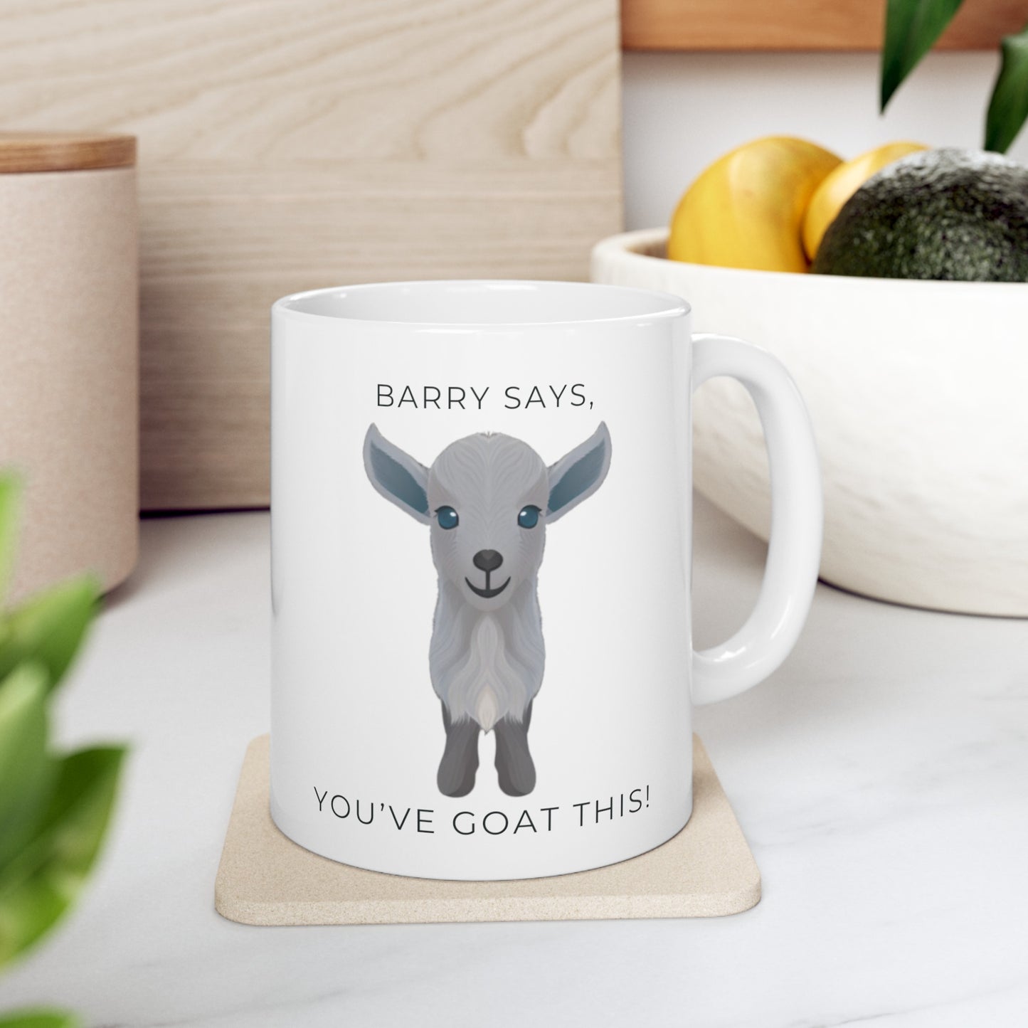 "Barry Says" Ceramic Mug, (11oz)