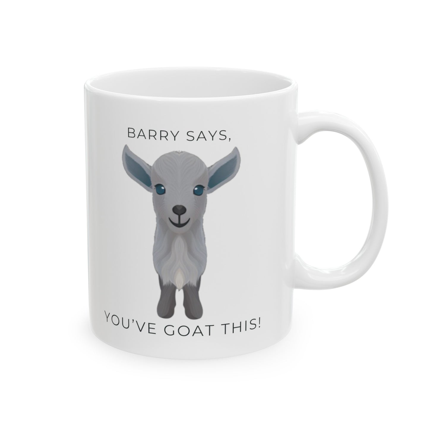 "Barry Says" Ceramic Mug, (11oz)